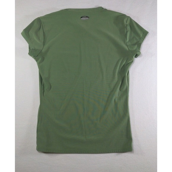 Under Armour Compression Workout Tshirt Women's Size L Green - Picture 5 of 15